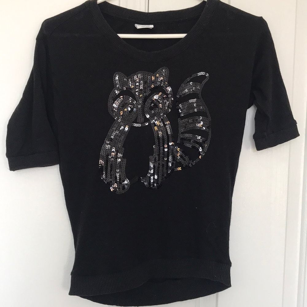 Vera Moda Raccoon Sequins Top